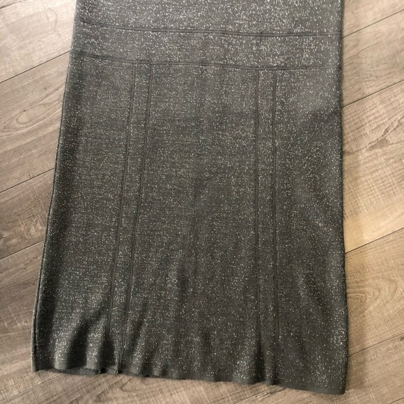 LALTRAMODA Sparkly Grey Dress Made in Italy Small - Picture 4 of 7